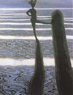 Leon Spilliaert The Posts (mk19) oil painting picture